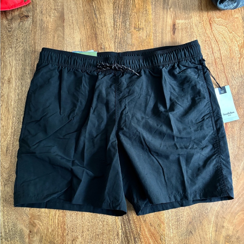 Goodfellow & Co Black Swim Trunks